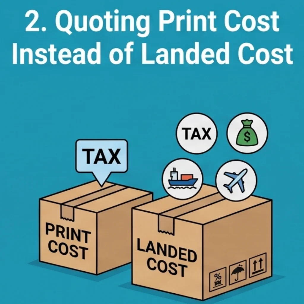 02-Quoting Print Cost Instead of Landed Cost